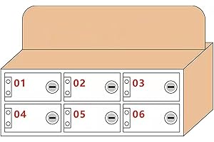 XDXINY Armadietto di stoccaggio del telefono cellulare trasparente montabile a parete armadietto del telefono cellulare serratura della fabbrica scatola di immagazzinaggio del personale della fabbrica