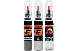 ‎F FIRANTO FIRANTO Lackstift Autolack Reparaturset für BMW 300 Alpinweiss Iii - 3-in-1 Autolack Kratzer Reparaturstift 15ml Grundierung, Klarlack