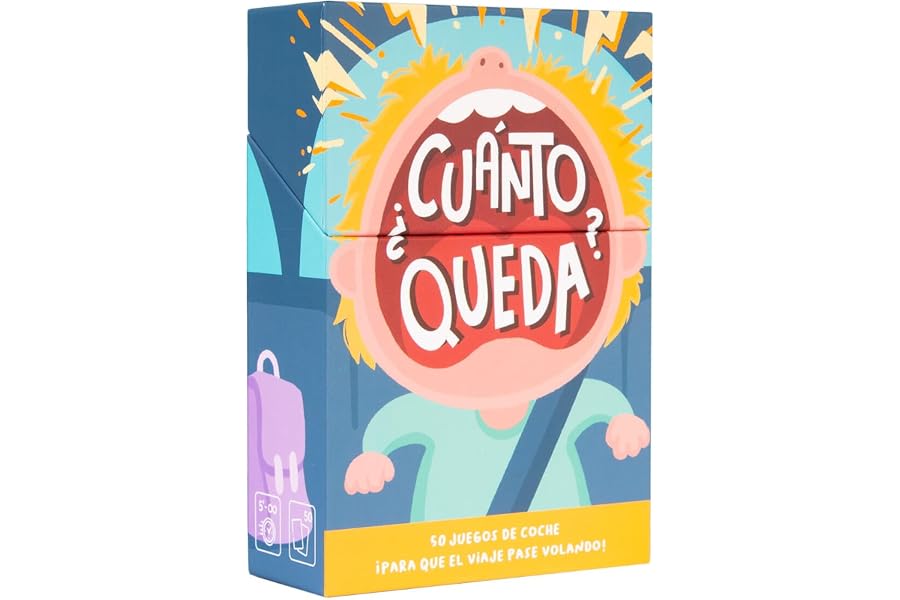 Juegos de Mesa para niños/as ¿CUÁNTO Queda? | El Juego de Cartas para los Viajes | Regalo niña 10 años | Una Idea de Hellofun