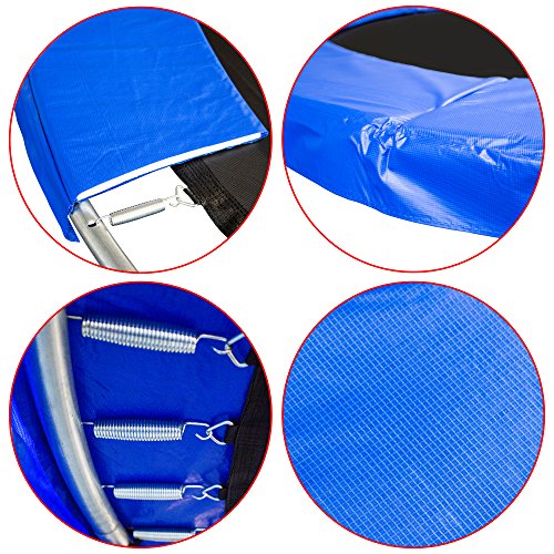 AWM Trampolin Randabdeckung Federabdeckung + Sicherheitsnetz Fangnetz - 2