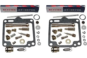 UK-MOTORS 2X Keyster KY-0573N Vergaser Reparatursatz für Yamaha XV1100 Virago 1989-1999 3LP