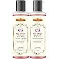 Khadi Natural Onion Black Seed Herbal Shampoo Pack Of 2 For men & women 400ml