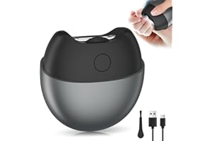 QEWEUUIE Upgrade Elektrischer Nagelknipser,2 Geschwindigkeiten,Mit Licht, Magnetische Abdeckung und Nagelclip-Aufbewahrung,wiederaufladbar,Geeignet für Babys, Senioren und Erwachsene