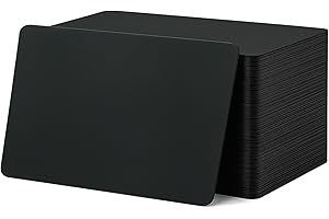 FDCLIXUVOL 30 Pcs NFC Cards, Rewritable NFC Tags NTAG215 PVC Card Business Card Chip 504 Bytes Memory, Blank Easy Convenient Programmable Compatible with All NFC-Enabled Phones and Devices, Black