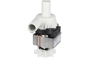 LUTH Premium Profi Parts Drain Pump with Pump Head Compatible with Miele 958662 3568614 Bauknecht 481236018378 AEG 56454500713 in Washing Machine Dishwasher