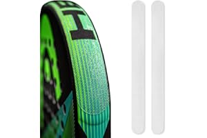 OUDQFCJ 2 pcs Schutzband für Schläger Durchsichtiger Cricketschläger schützt raue Oberflächen Der Selbstklebende Rahmen schützt den Cricketschläger für maximalen Schutz