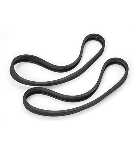 Rolly Toys 28700050580 Pneu (anneaux de course 308 x 98 mm pour roues, 2 pièces, accessoires véhicules à pédalier) Noir S