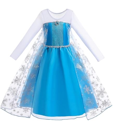 Costume Vaiana Princesse Enfant – Robe, Colliers, Perruque – Polyester Doux – De 90 à 150 Cm – Carnaval, Halloween, Anniversaire