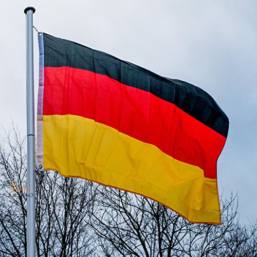 Fahnenmast Aluminium 2in1 inkl. Holland- & Deutschlandflagge, 6,2 Meter, LILIMO ® - 2