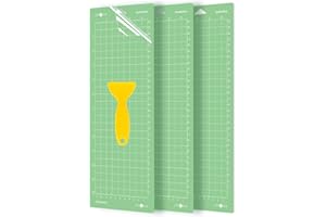 4.5in*12in 3er Pac Schneidematte für Cricut Joy Schneidematte Plotter Verschiedene selbstklebende（Standard Griff ）