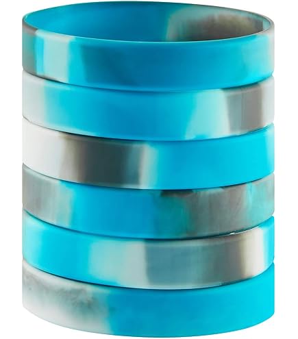 Silikon-Armbänder Für Sport & Mode – 12 Farben, Für Frauen & Männer – Elastisch & Stylisch