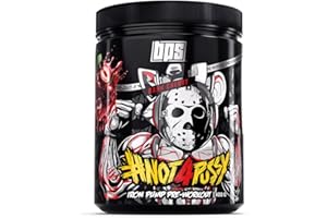 BPS PHARMA IRON PUMP – Pre Workout Pump Booster ohne Koffein – Für Training, Fokus & Muskelpump – Mit Citrullin & Arginin – Dunkle Kirsche Geschmack – 400 g