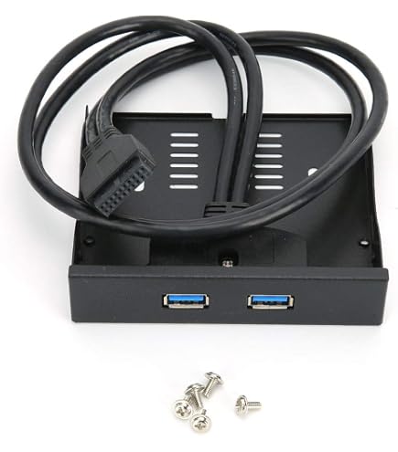 Unità Frontale Per PC Con 2 USB 3.1 Type-C E 2 USB 3.0 – Intestazione 20 Pin, 3.5"