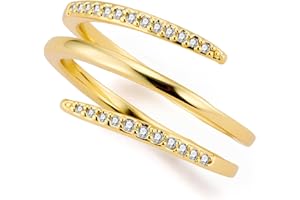 ALEXCRAFT Anillo Plata 925 Mujer, Infinito Anillos con Zirconia, Anillos Cristal Ajustable, Hipoalergenicos, Anillos de Compromiso, Anillo de Amistad, Regalo para Novia Madre