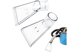 LYLIDIA Embout Aspirateur Eau 2Pcs Buse Aspirateur Eau Embout Shampouineuse pour Aspirateur Suceur Aspirateur Buses de Brosse Aspirateur Siège de Voiture Tête Pivotante Aspirateur