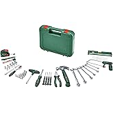 Bosch Alet seti 64 par&ccedil;a (&ccedil;ok y&ouml;nl&uuml;, ergonomik aletler, y&uuml;ksek kaliteli malzemelerden; pense; İngiliz anahtarı; tornavida; cı