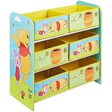 Aufbewahrungsregal – Spielzeugkiste – Spielzeugtruhe – Disney Regal 6 Boxen mit Motivauswahl (Winnie the Pooh) - 3