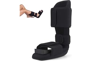 BODYTONIX Padded 90 Degree Plantar Fasciitis Boot | Soft Night Splint to Stabilize Foot and Ankle, Stretches Plantar Fascia Ligament and Supports Achilles Tendon