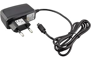 caseroxx Babyphone ładowarka do Philips Avent SCD 620/26 / SCD 625/26, wysokiej jakości ładowarka z zasilaczem sieciowym do ładowania (elastyczny, stabilny kabel w kolorze czarnym)