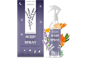 TRADICITY ORGANIC FARM Sleep Pillow Spray Relajante Bruma Almohada para Dormir Mejor 200ml | Aceites esenciales Lavanda (Relajante), Aloe Vera (Oxigenante) y Camomila (Calmante) Dulces Sueños