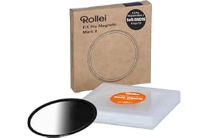 Rollei F:X Pro Magnetischer Softer-Verlaufsfilter GND16 MK II 82mm, super kratzfester magnetischer Glas-Filter mit 99,5% Reflexionsfreiheit und ohne optischen Verzerrungen, Größe:72 mm
