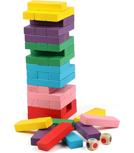 Aquamarine Games Growing Blocks – Holz-Puzzle, 35 Teile, In Holzkiste, Für Kinder & Erwachsene