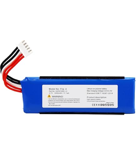 Batterie 4000mAh Pour JBL Flip 4 - Remplacement Haute Performance Avec Outils