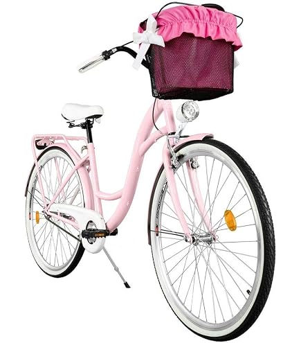 hollandrad mit korb und blumen MILORD. Komfort Fahrrad Korb, Hollandrad, Damenfahrrad, 1-Gang, Rosa, 28 Zoll Sport & Freizeit Farbe:DESERTSTONE'N'DRIEDHERBS Kinco 102HK-M Herren Arbeitshandschuhe Category:E Bike_XLC A Head verstellbar  A Head  Bar bore: 31.8mm