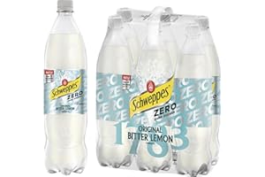 Schweppes Zero, Original Bitter Lemon EINWEG, (6 x 1.25 l)