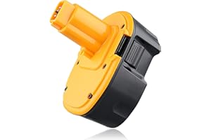 KOCTOTO 1Pack 18V 6000mAh Ni-MH DC9096 Replacement Battery for Dewalt Battery DE9098 DE9503 DE9039 DE9095 DE9096 DW9096 DW9095 DW9098 DC725