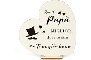 SERENEGLOW Festa del Papa Idee Regalo Papà Compleanno Idee Regalo per Papà Regalo Papa Compleanno Ornamenti Decorativi Regali Genitori Regali Di Natale per Genitori Regalo Natale Papa Regalo Babbo