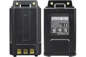 VINEYUAN Batterie UV-5R BL-5L 3800mAh Batterie Support Rechargeable Type-C USB Charge directe pour Talkie-walkie UV-5R UV-5R Plus UV-5RA UV-5RE BF-F8 BF-F8HP GT-5R UV-5X3