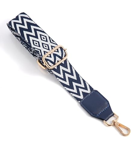 SoulCats® Tasriem, verstelbare verwisselbare schouderriem, draagriem, crossbag met maritiem ankermotief