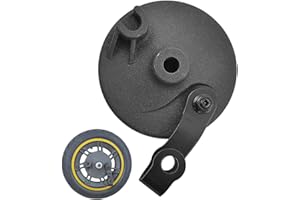 HYGJ TMOM Ruota Anteriore Freno A Tamburo Scooter Originale Freni A Tamburo per Ninebot Max G30 Monopattino Elettrico Pastiglie Freno Montaggio Parti di Skateboard
