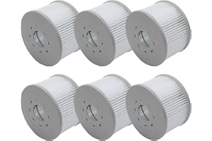 Ollanoos 6 sztuk filtrów zamiennych do wkładu filtrującego MSPA, zamiennik do MSpa Delight Premium Elite Concept Aurora Mont Blanc Mono Alpine od 2020