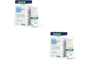 cp-pharma Hyalopanthen | Doppelpack | 2 x 10 ml | Augentropfen für Tiere | Konservierungsstofffreie isotone Lösung | Für Hunde, Katzen, Reptilien und Klein- & Nutztiere geeignet