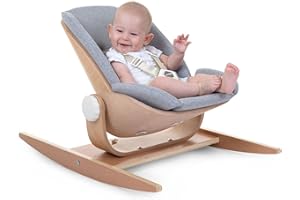 Childhome Coussin Réducteur de Naissance; Compatible Transat Naissance Evolu Newborn Seat; 100 pourcent Coton; Harnais de sécurité 5 points; Confortable; Ergonomique; Couleur Gris CHEVOSCNBJG