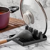 BUFFER&reg; Tencere Kapak Tutuculu Kaşıklıklı Tencere Kapağı Standı Pratik Kaşık Kep&ccedil;e Altlığı D&uuml;zenleyici Organizer