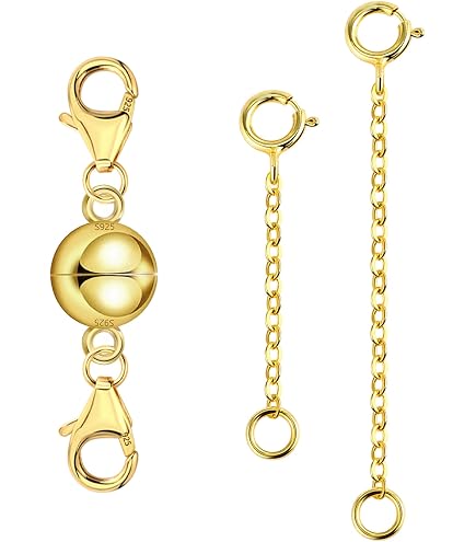 14 Paires Fermoirs Magnétiques en Forme de Coeur, Colorés Fermoirs Magnétiques pour Bijoux Breloque Coeur Magnétique Fermoir Magnétique pour Bijoux Accessoires de Bricolage