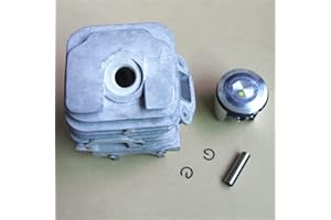 LUXUYPON Cilindro Pistone Kit 39mm Adatto Per Echo Motosega CS-350T CS- 350WES CS350TES CS- 351 CS350 Catena Sega Cilindro Pistone Anello Pin Clip