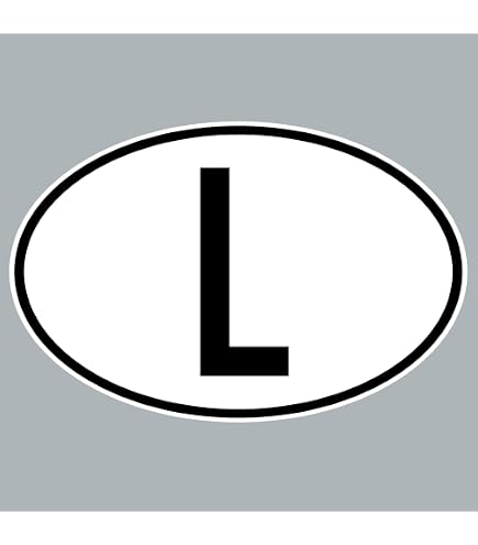 Belgien B Country Code Oval Aufkleber Mit Flagge Für Stoßstange