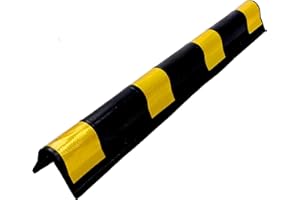 Vigil Rubber Corner Guard - Rounded Corner Protectors for Wall Safety - Car Door Edge Protector with High Visibility - Rubber Protectors for Buildings - Wall Guards Professional Grade