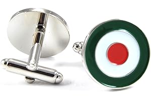 Gemelolandia | Gemelos Mod de Italia | Forma Redonda | Color Blanco | Gemelos Originales Para Camisas | Para Hombres y Niños | Regalos Para Bodas, Comuniones, Bautizos y Otros Eventos