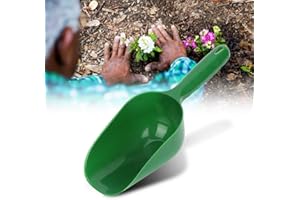 MIGONG Cazzuola Da Giardino, Paletta Di Plastica Multifunzione Pala Del Terreno Cucchiai Strumento Di Scavo Pala Per Piantare Fiori Pala Per Piantare Verdure Allentare Terreno Länge 29,7Cm/11,7