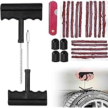 Kit Riparazione Pneumatici 80 Pezzi - Toppe In Gomma Per Auto E Moto Di Emergenza - Foto 6