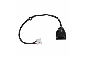 Gintai DC Power Jack Dock Connettore Flex Charging Plug per Lenovo IdeaPad Z50 Z50-80 Z50-75 Z70-70 Z70-70 Z70-80 80FG G70-35 80Q5 G70-70 80HW G70-80 80FF DC30100LG00 90205113 DC30100LF00