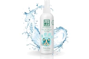 MENFORSAN Eau de Toilette Baby Dog 125ml, Effet déodorant, parfum frais et durable