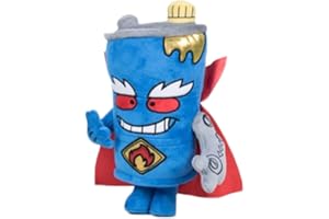 SUPER ZINGS SuperZings - Peluches Calidad Super Soft (19cm, Mr. King)