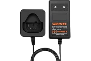 Shentec 12V Li-ion Cargador de batería de litio de Compatible con AEG L1215 L1215P L1215R R86048 BLL12C BS12C BS12C2 BSS12C BWS12 BWS12CBWS