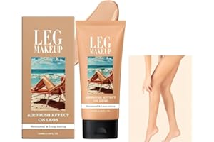 BQQCOB Waterproof Leg Makeup Cream - Cover Veins, Stretch Marks | Natural Finish, Long-Lasting, 3 Shades